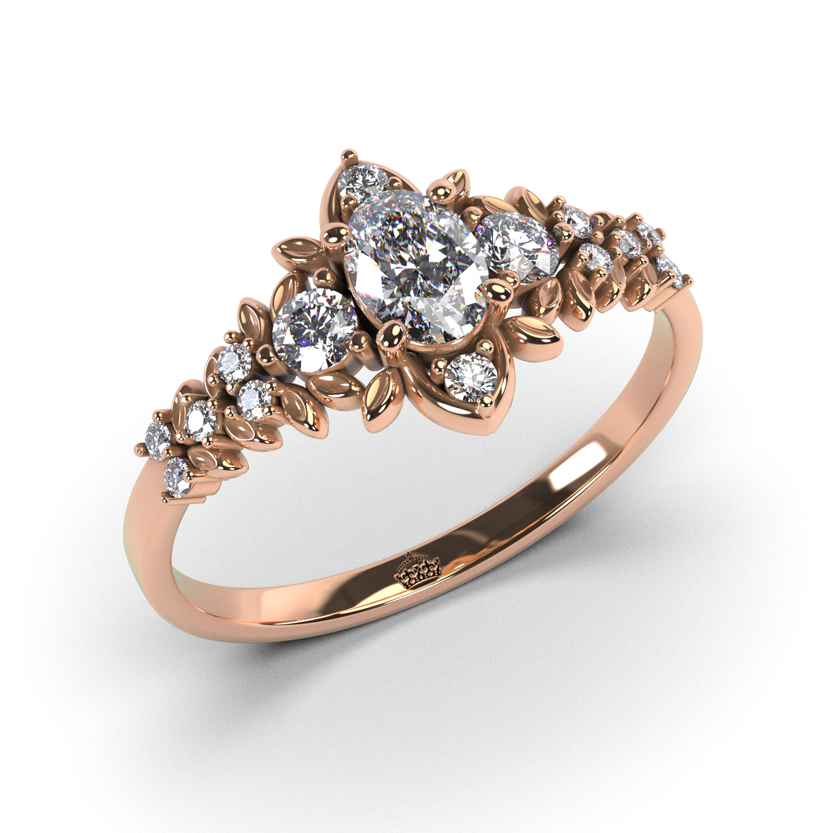 Anillo de compromiso "Chicago"