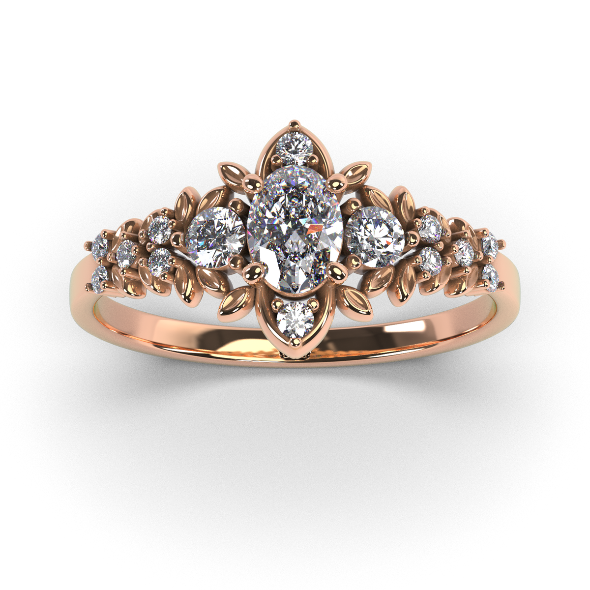 Anillo de compromiso "Chicago"