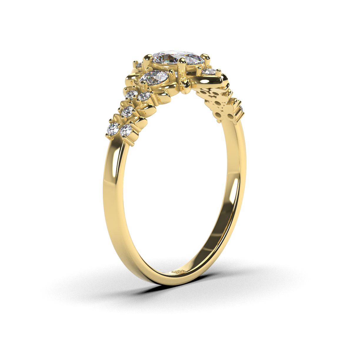 Anillo de compromiso "Chicago"