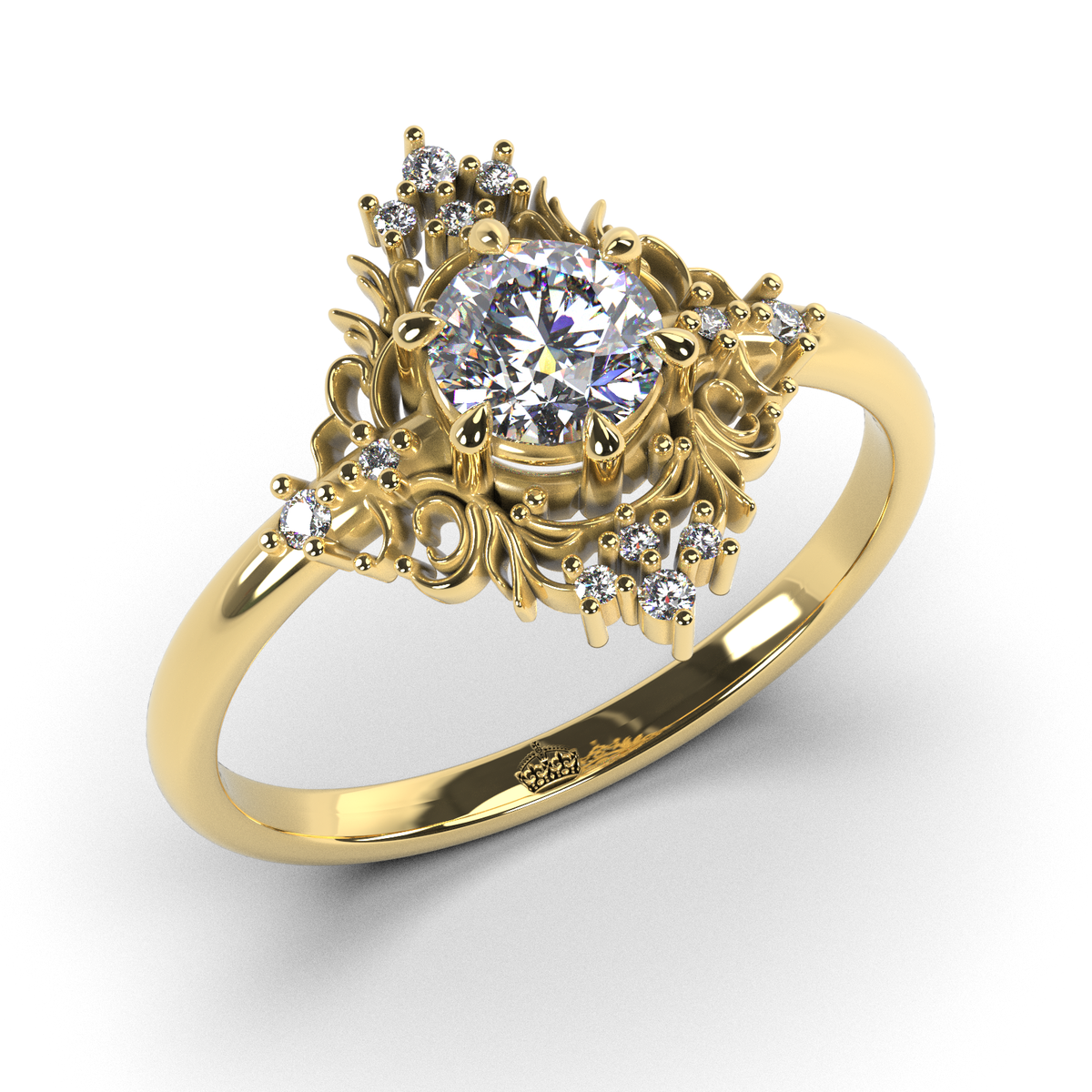 Anillo de compromiso "Los Ángeles"
