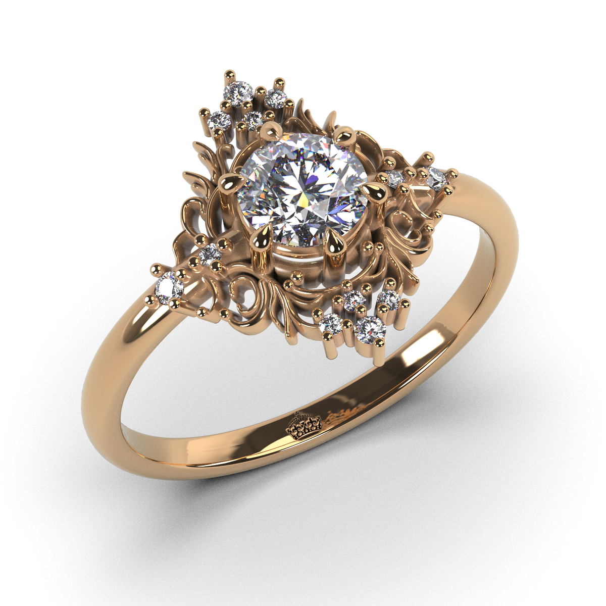 Anillo de compromiso "Los Ángeles"