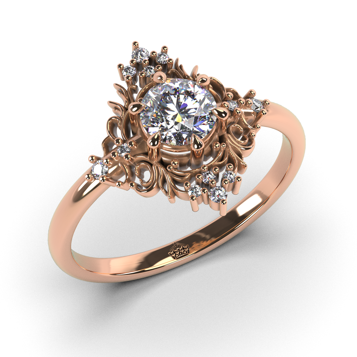 Anillo de compromiso "Los Ángeles"