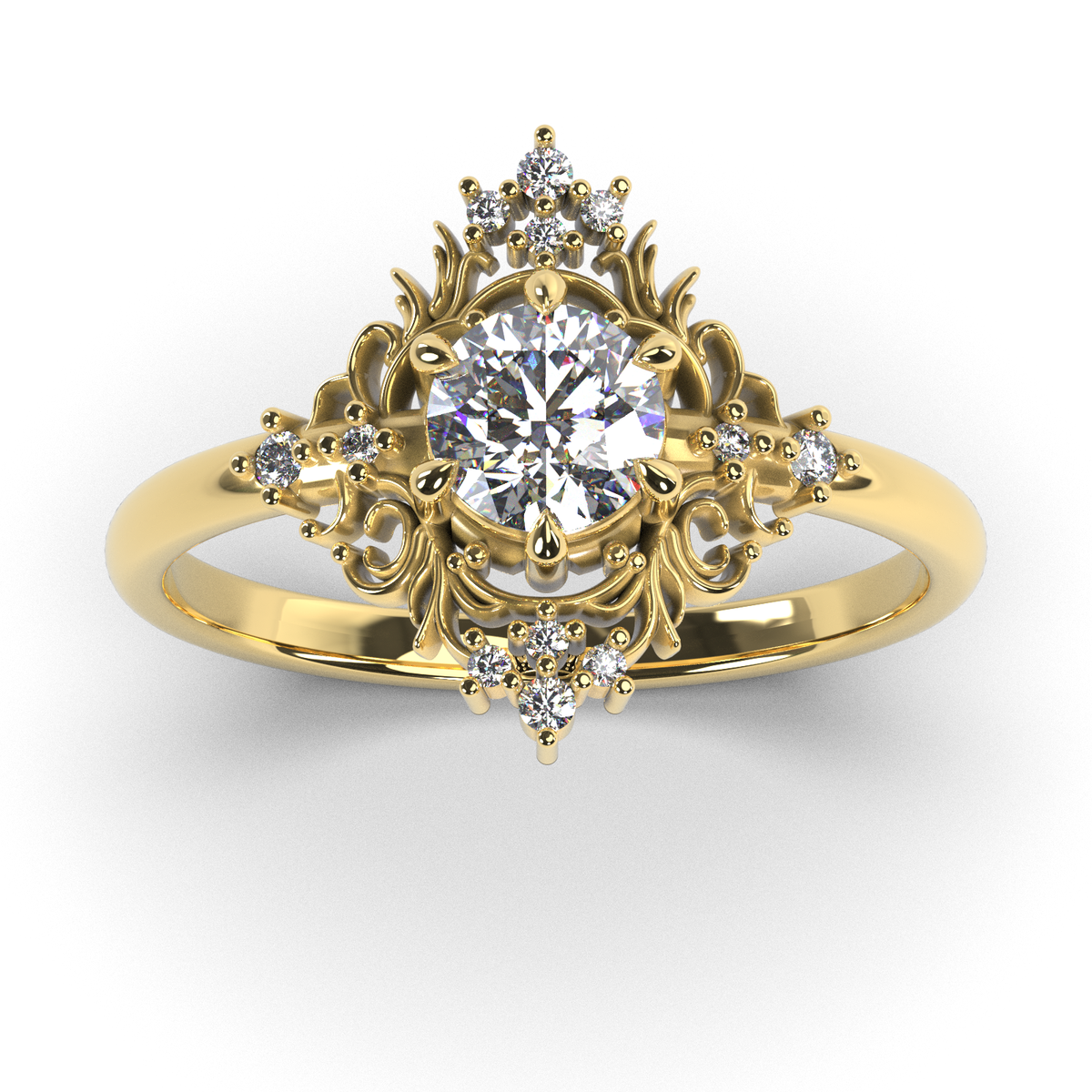 Anillo de compromiso "Los Ángeles"