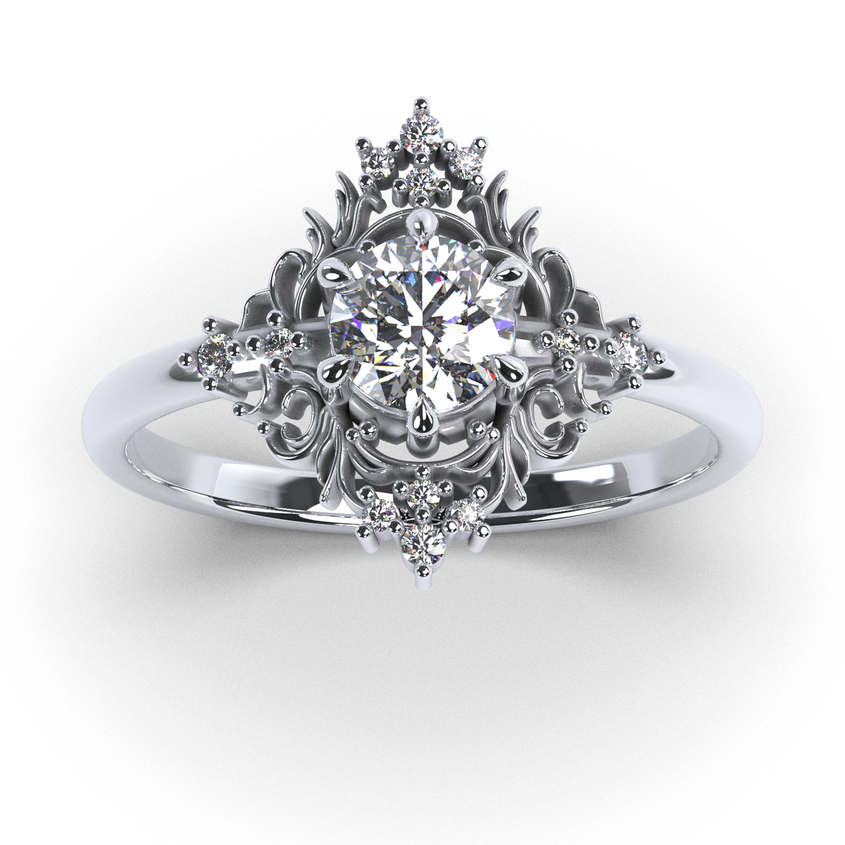 Anillo de compromiso "Los Ángeles"