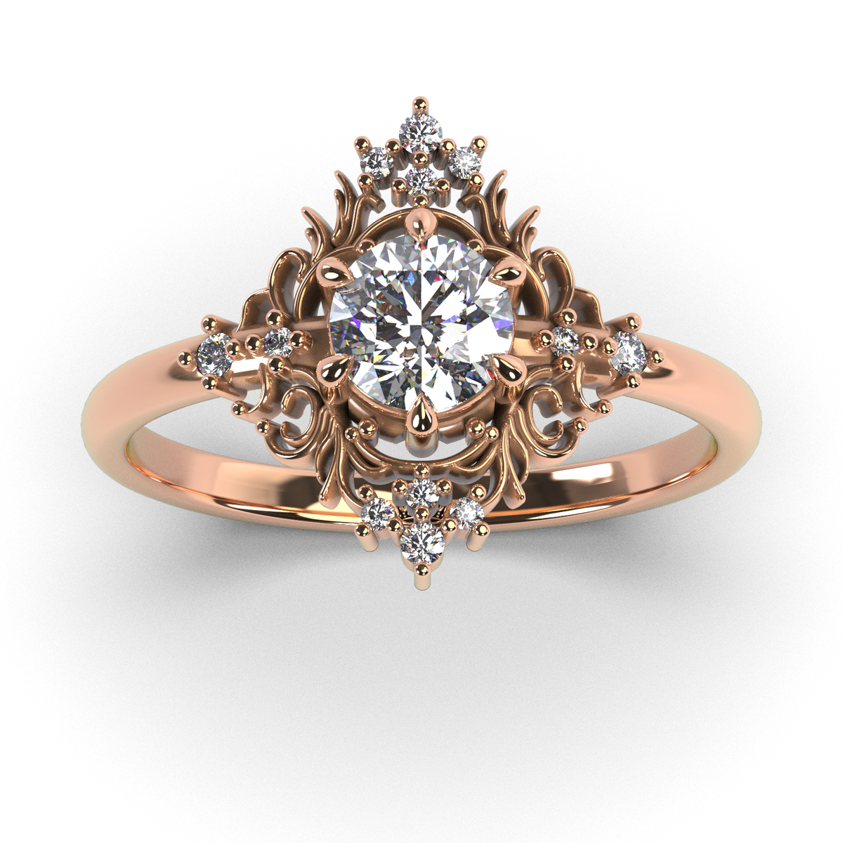 Anillo de compromiso "Los Ángeles"