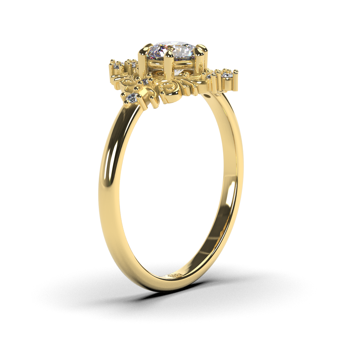 Anillo de compromiso "Los Ángeles"