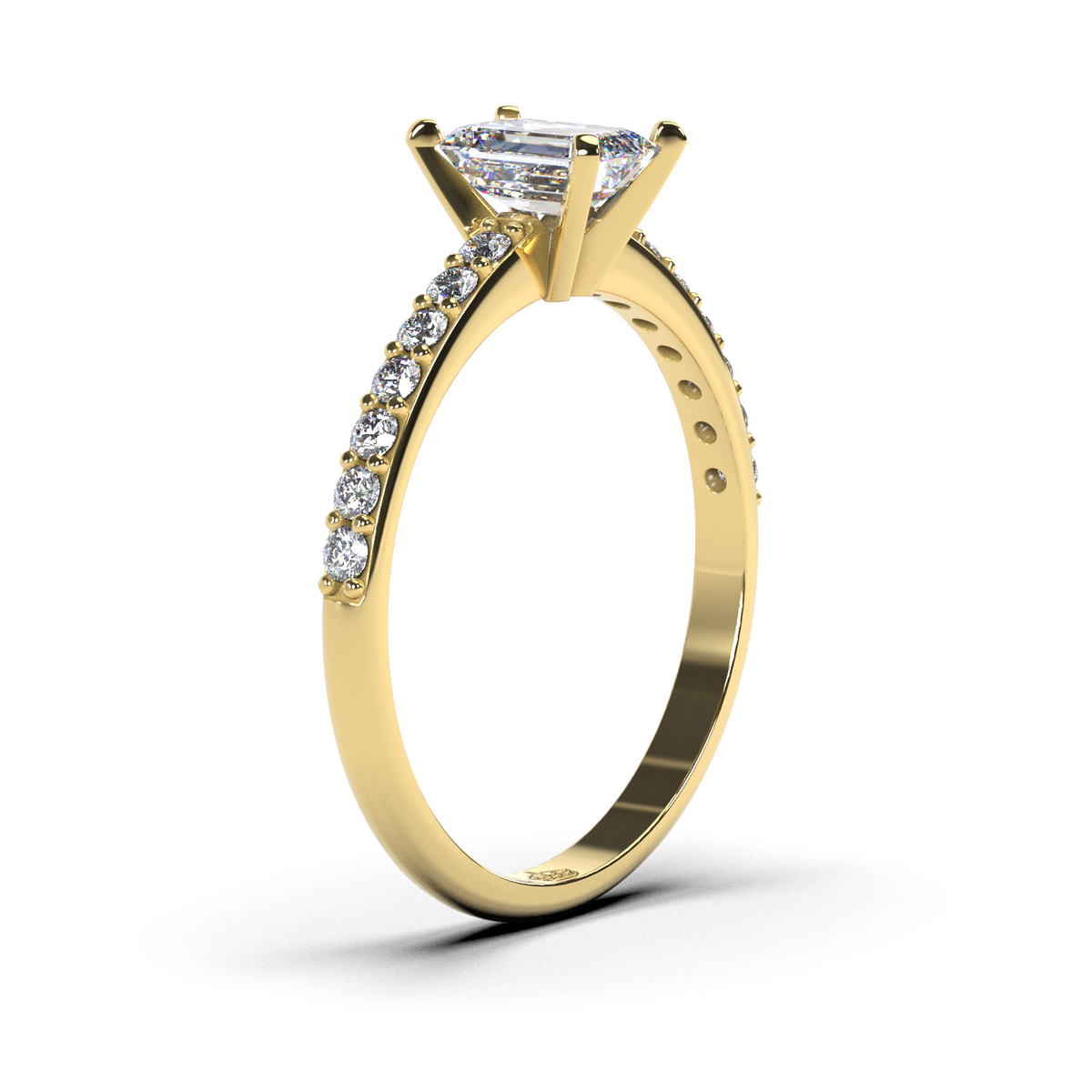 Anillo de compromiso Las Mónaco