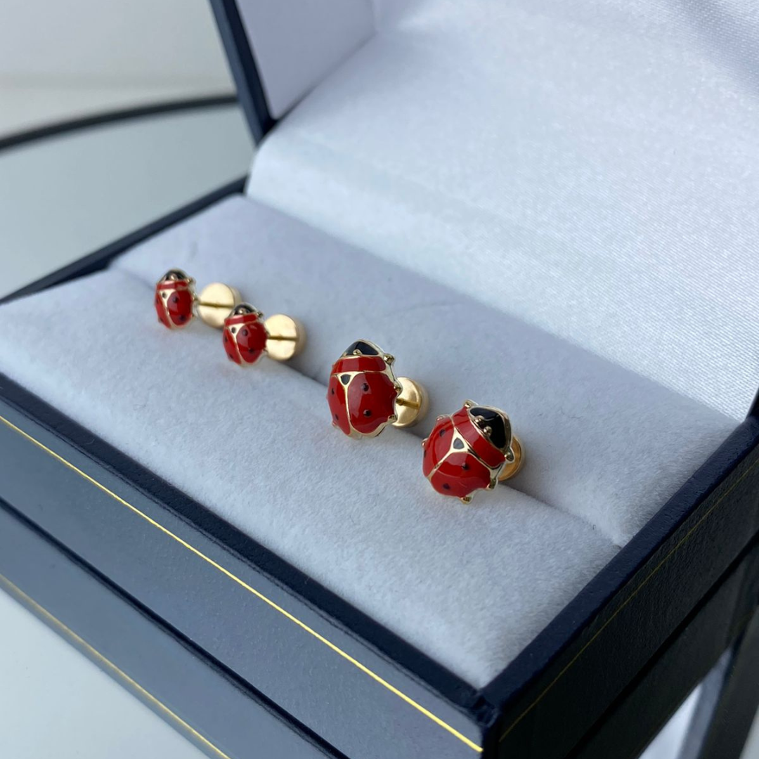 Aros Abridores Chinita - Oro 14 Kilates