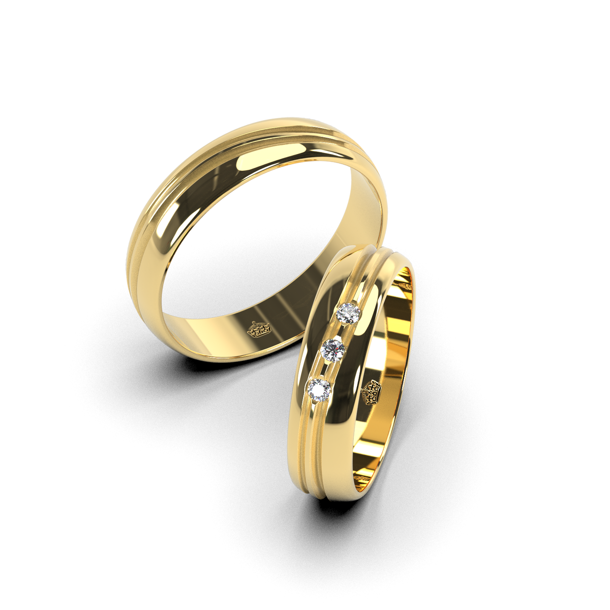 Anillo de matrimonio "Boston"