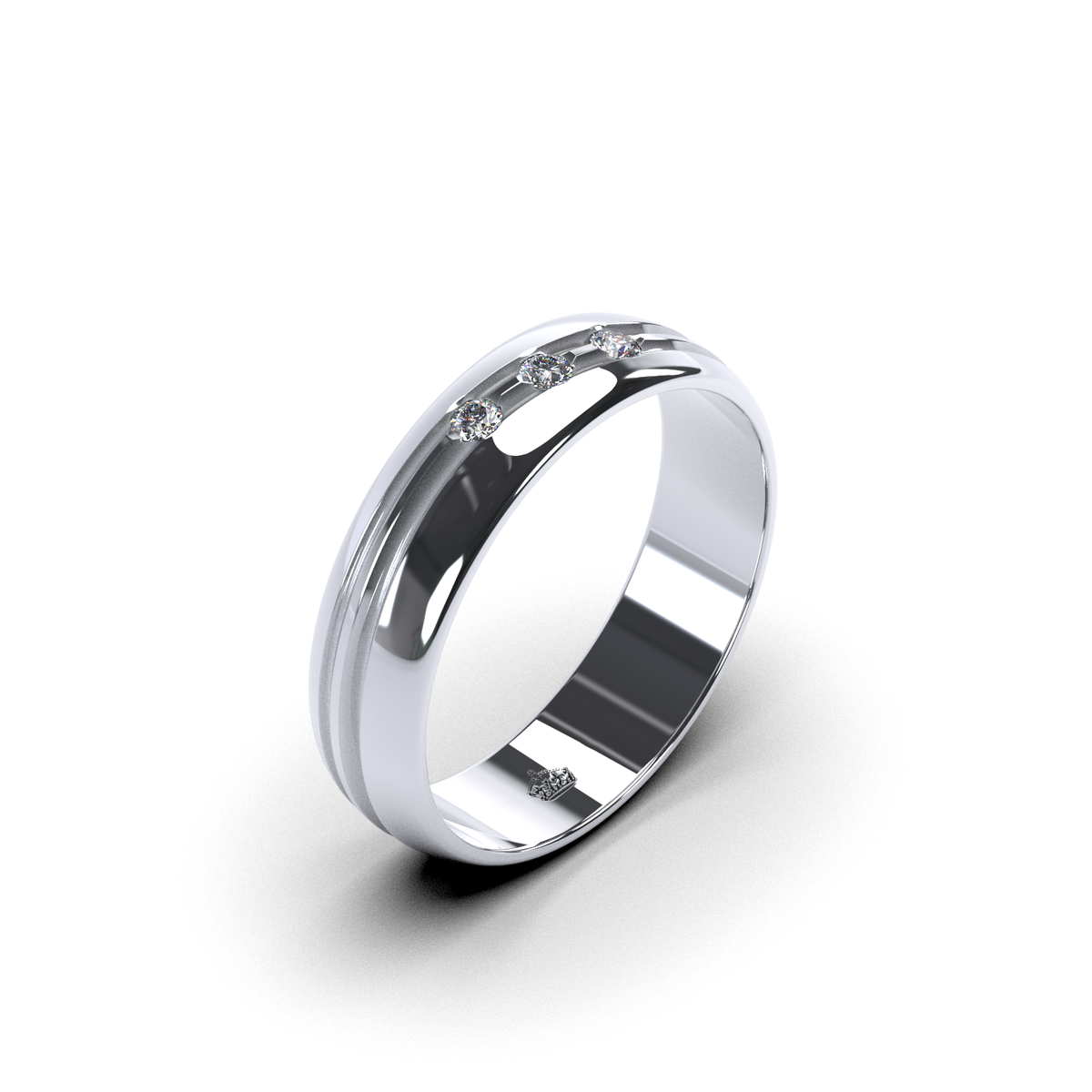 Anillo de matrimonio "Boston"