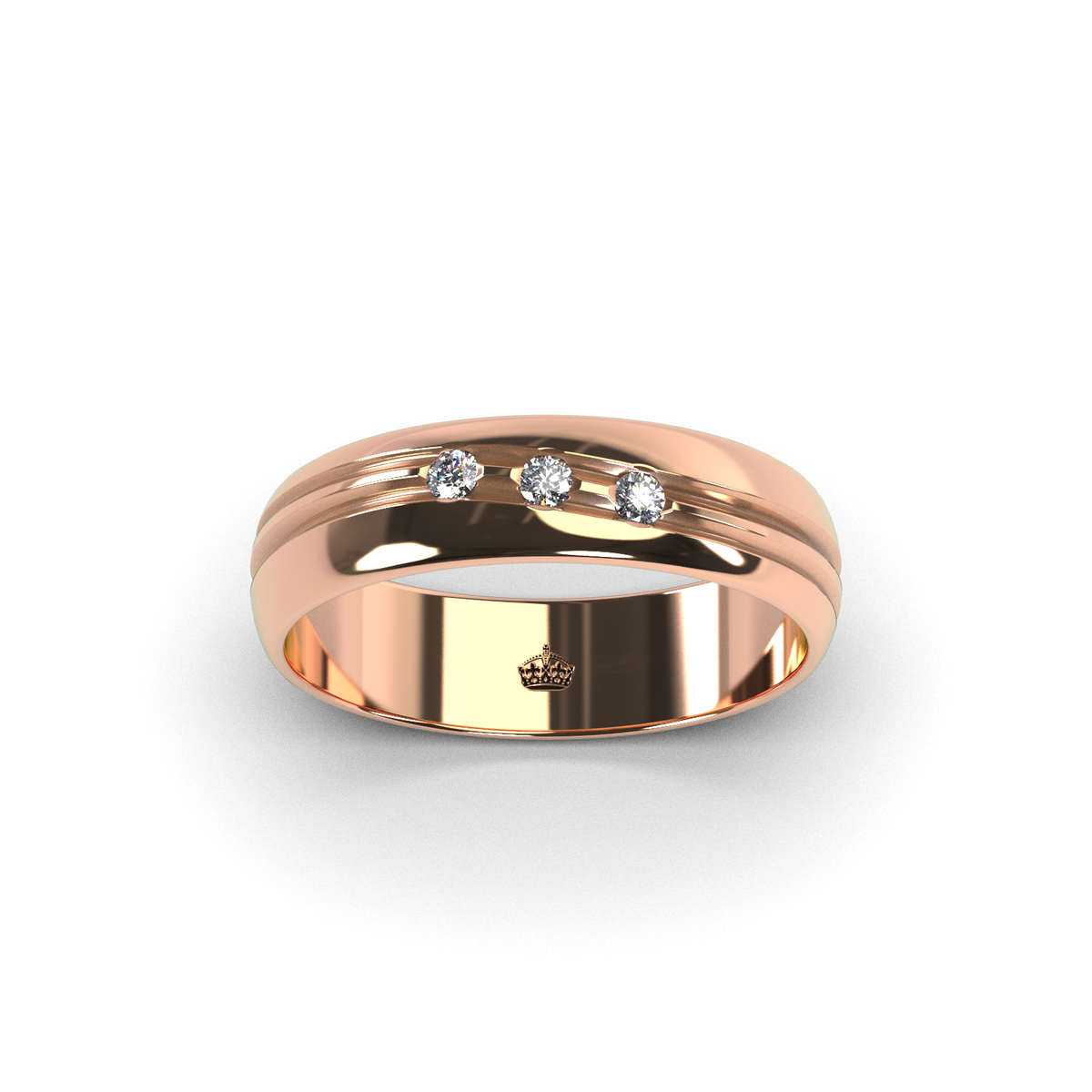 Anillo de matrimonio "Boston"