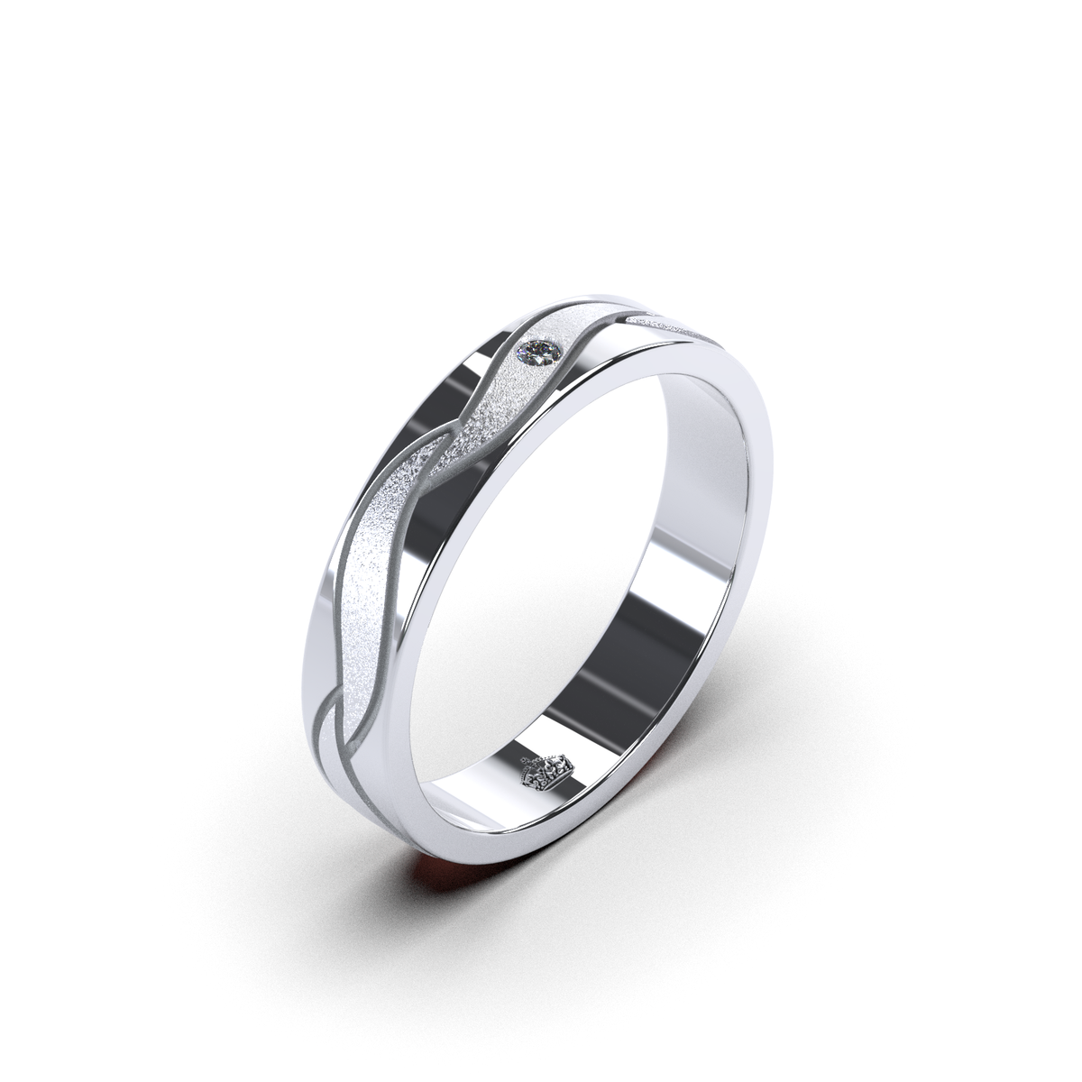 Anillo de matrimonio "Cairo"