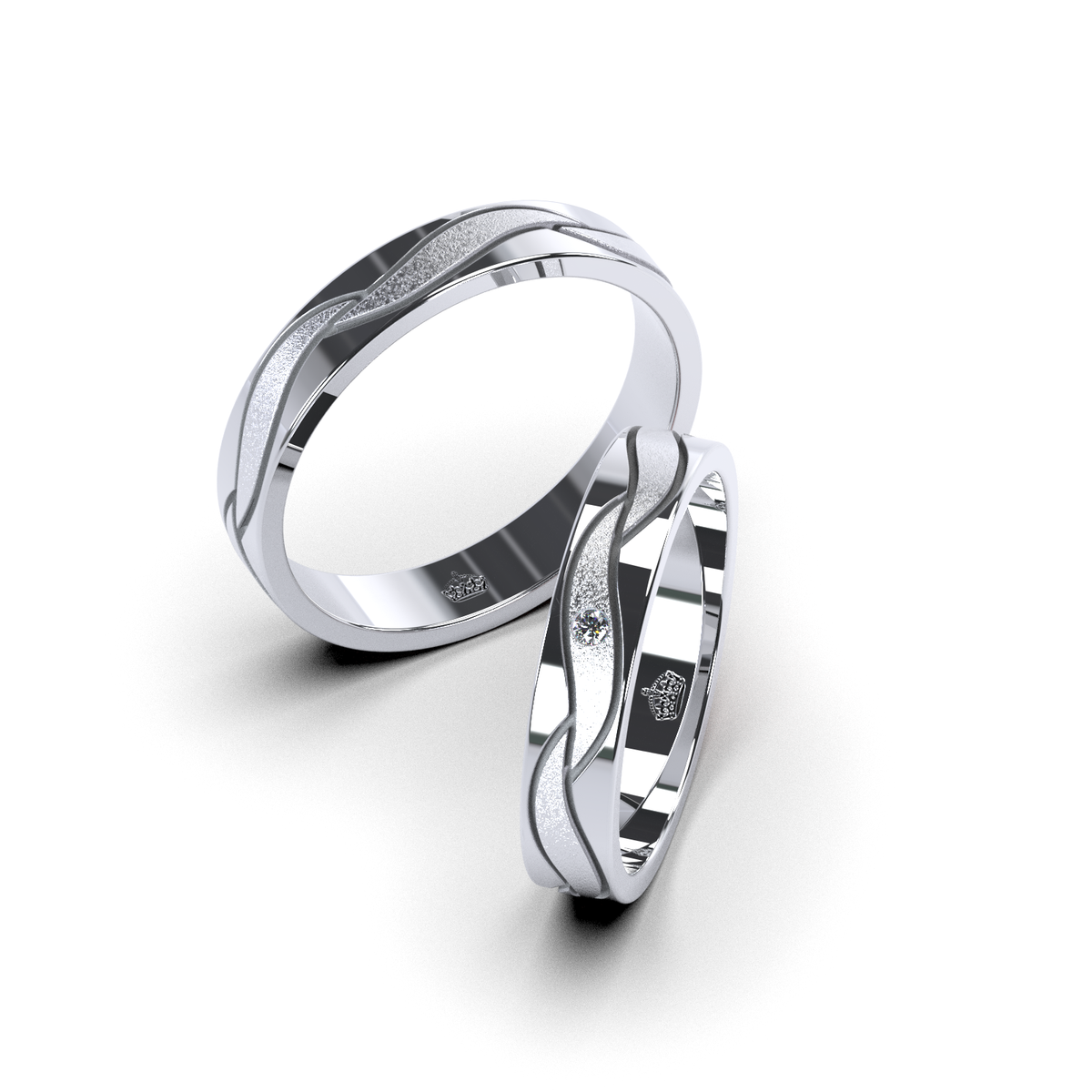 Anillo de matrimonio "Cairo"