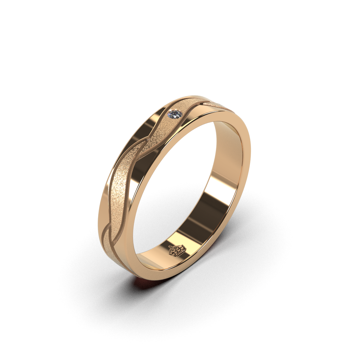 Anillo de matrimonio "Cairo"