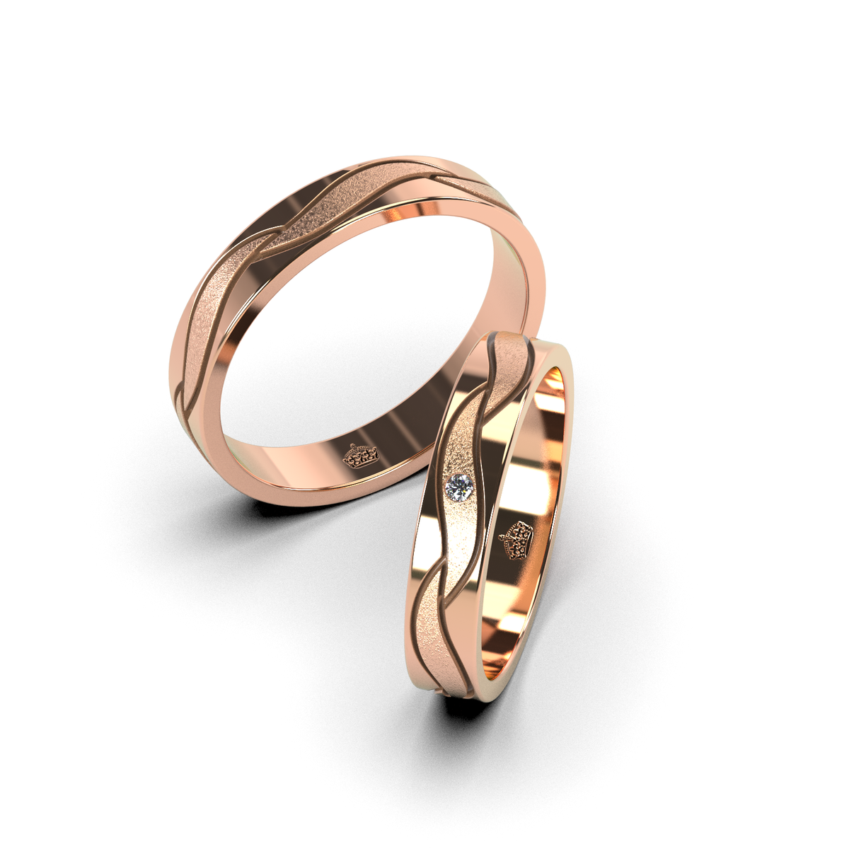 Anillo de matrimonio "Cairo"