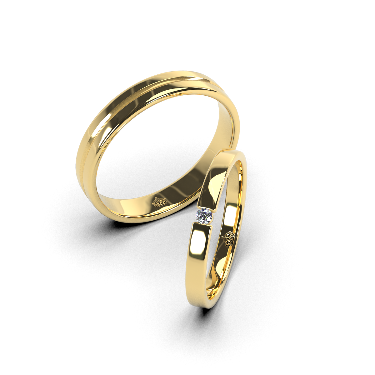 Anillo de matrimonio "Florencia"