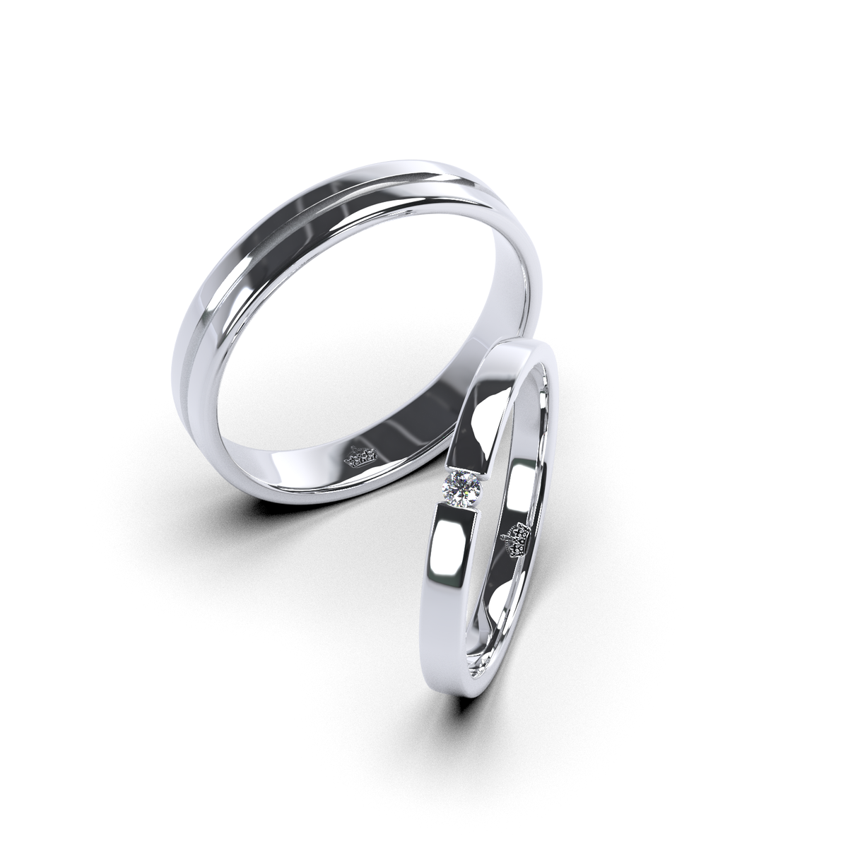Anillo de matrimonio "Florencia"