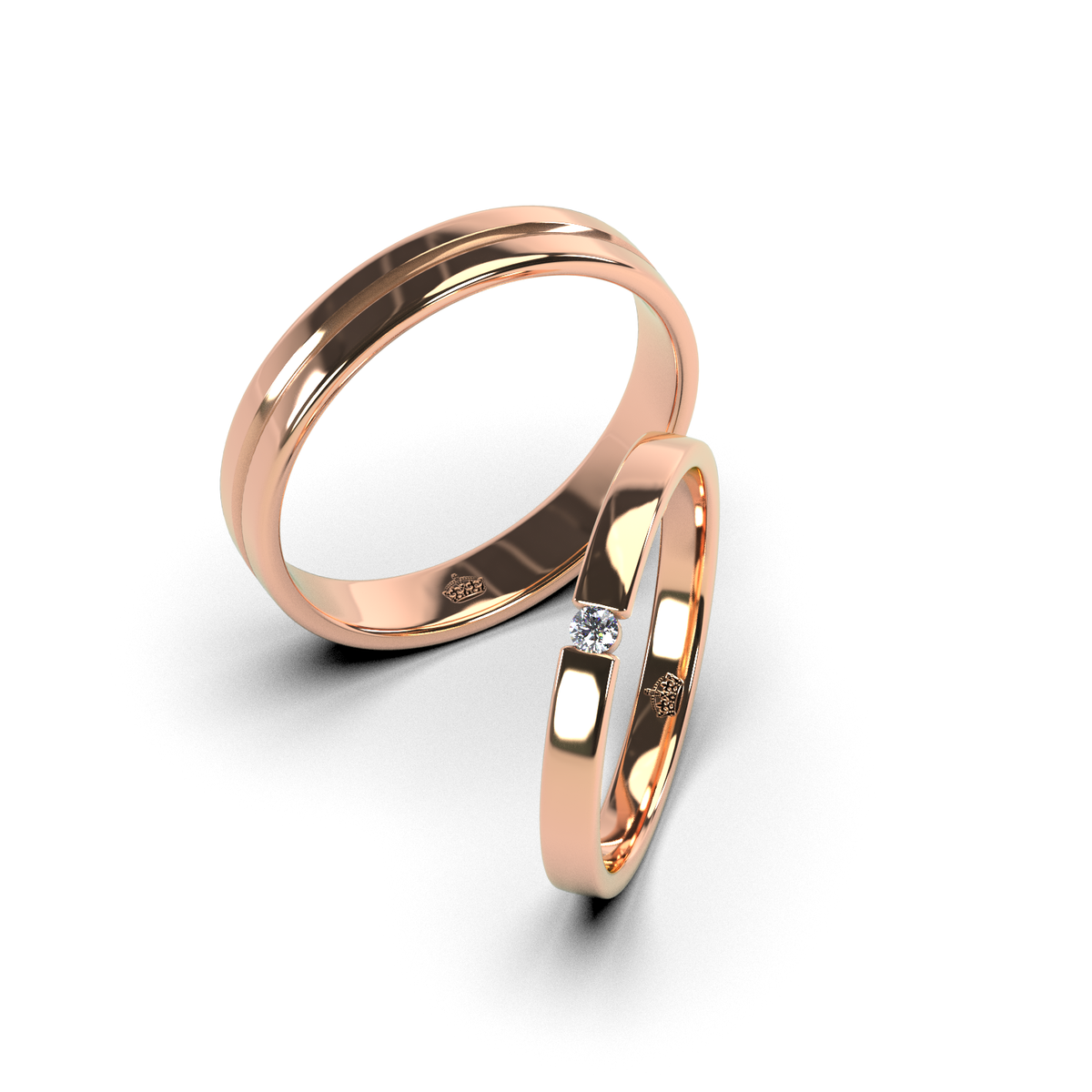 Anillo de matrimonio "Florencia"