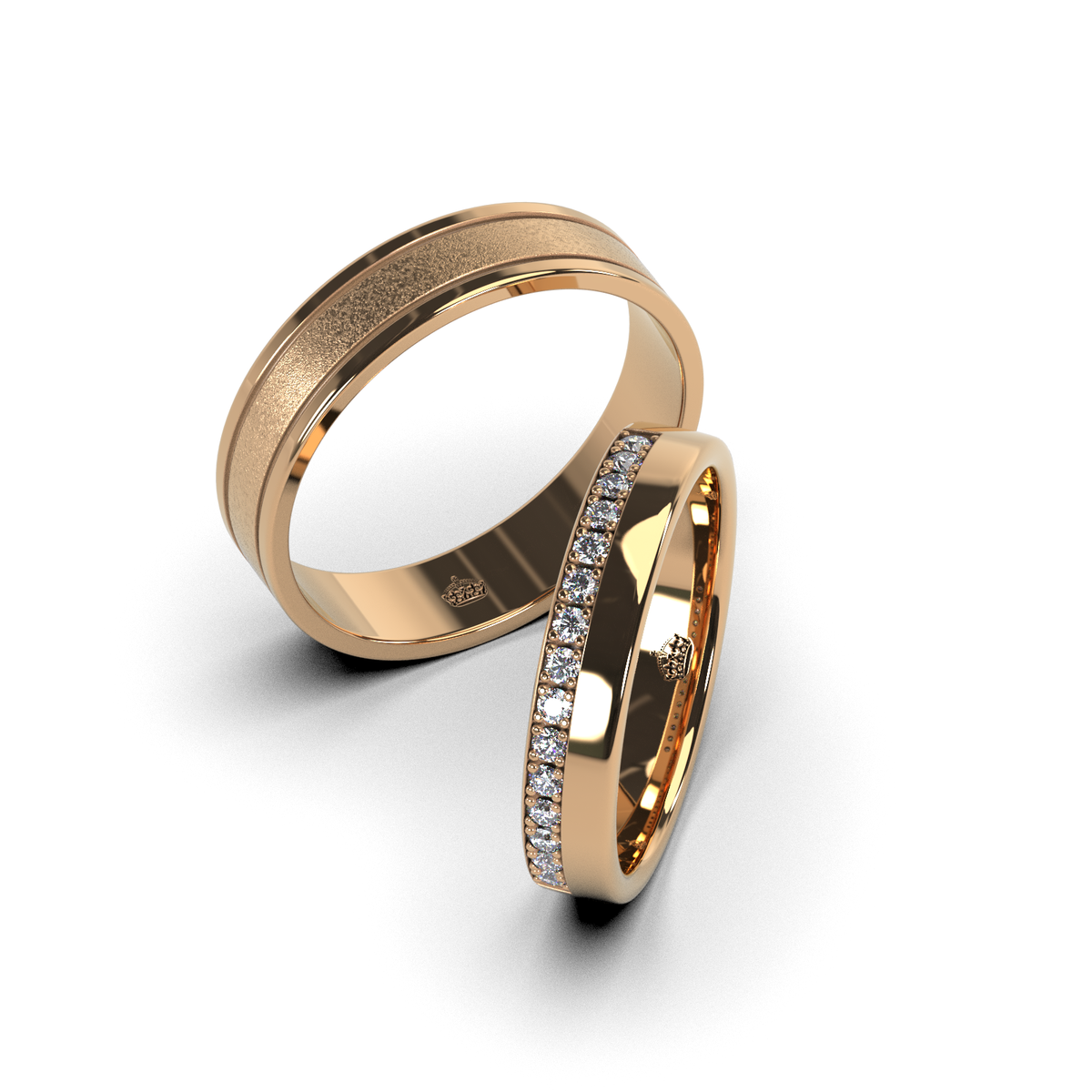 Anillos de matrimonio "Gold Coast"
