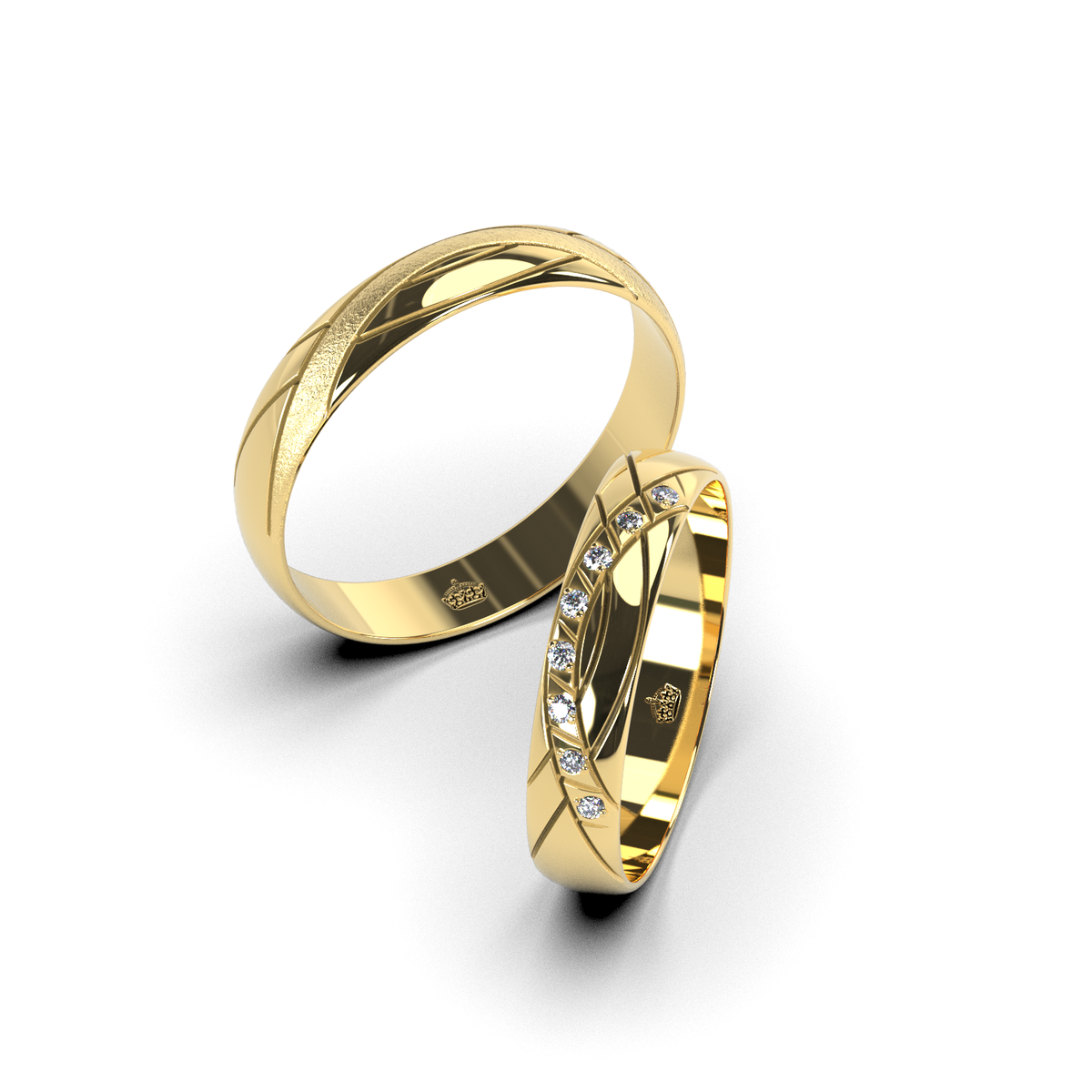 Anillo de matrimonio "Granada"