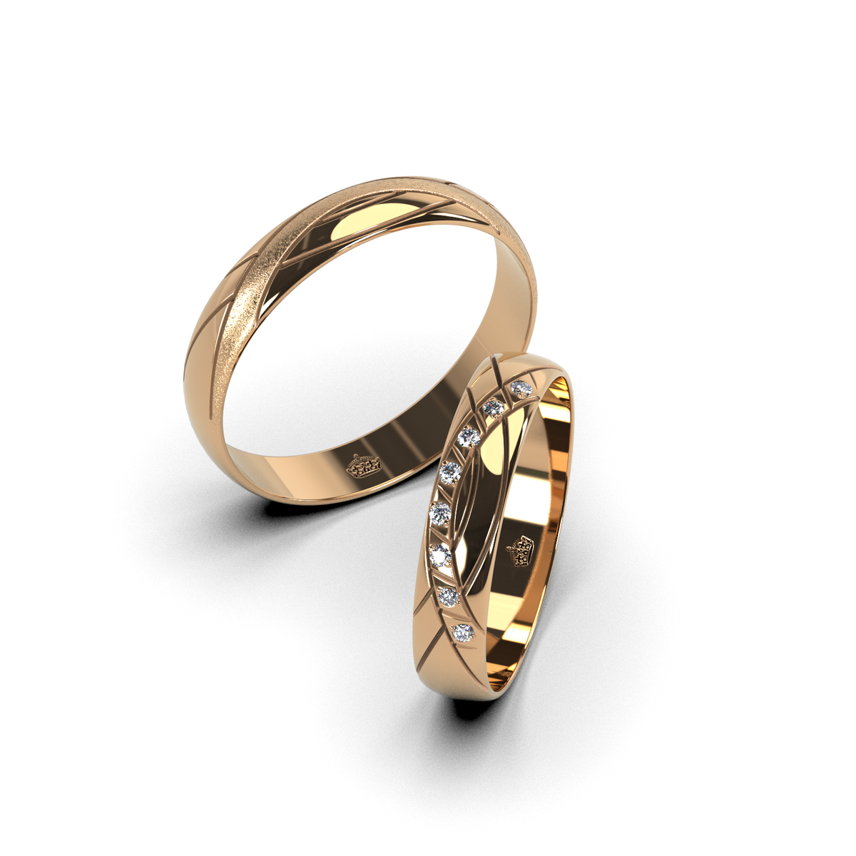 Anillo de matrimonio "Granada"