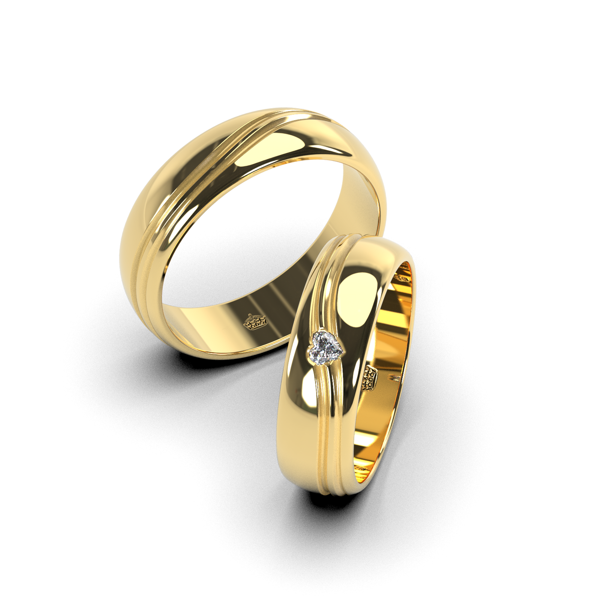 Anillo de matrimonio "Heart Rings"