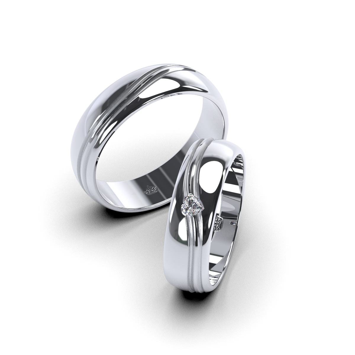 Anillo de matrimonio "Heart Rings"
