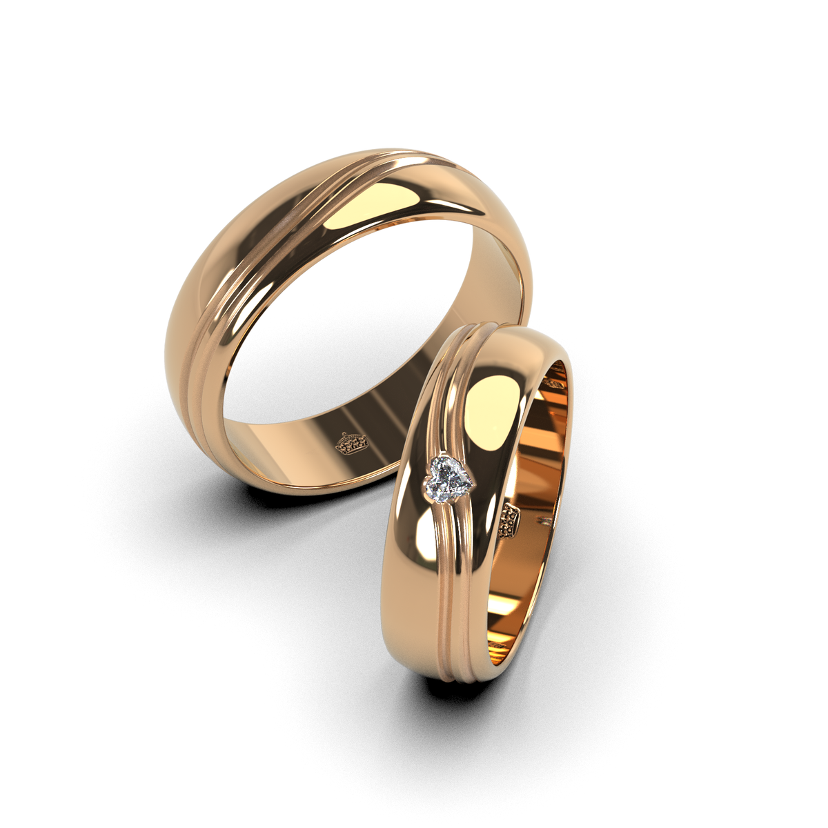 Anillo de matrimonio "Heart Rings"