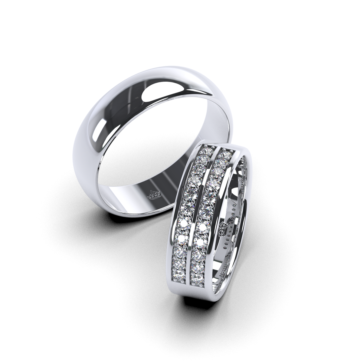 Anillos de matrimonio "Margarita"