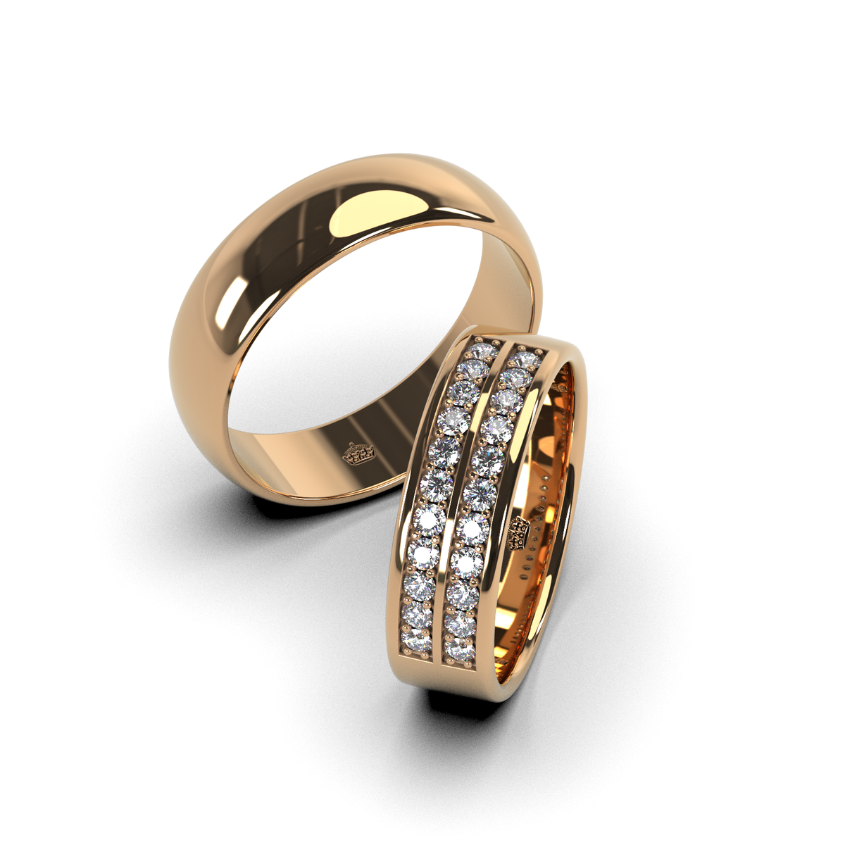 Anillos de matrimonio "Margarita"
