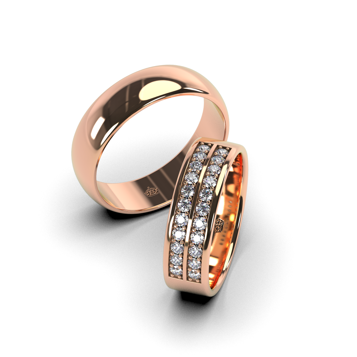 Anillos de matrimonio "Margarita"