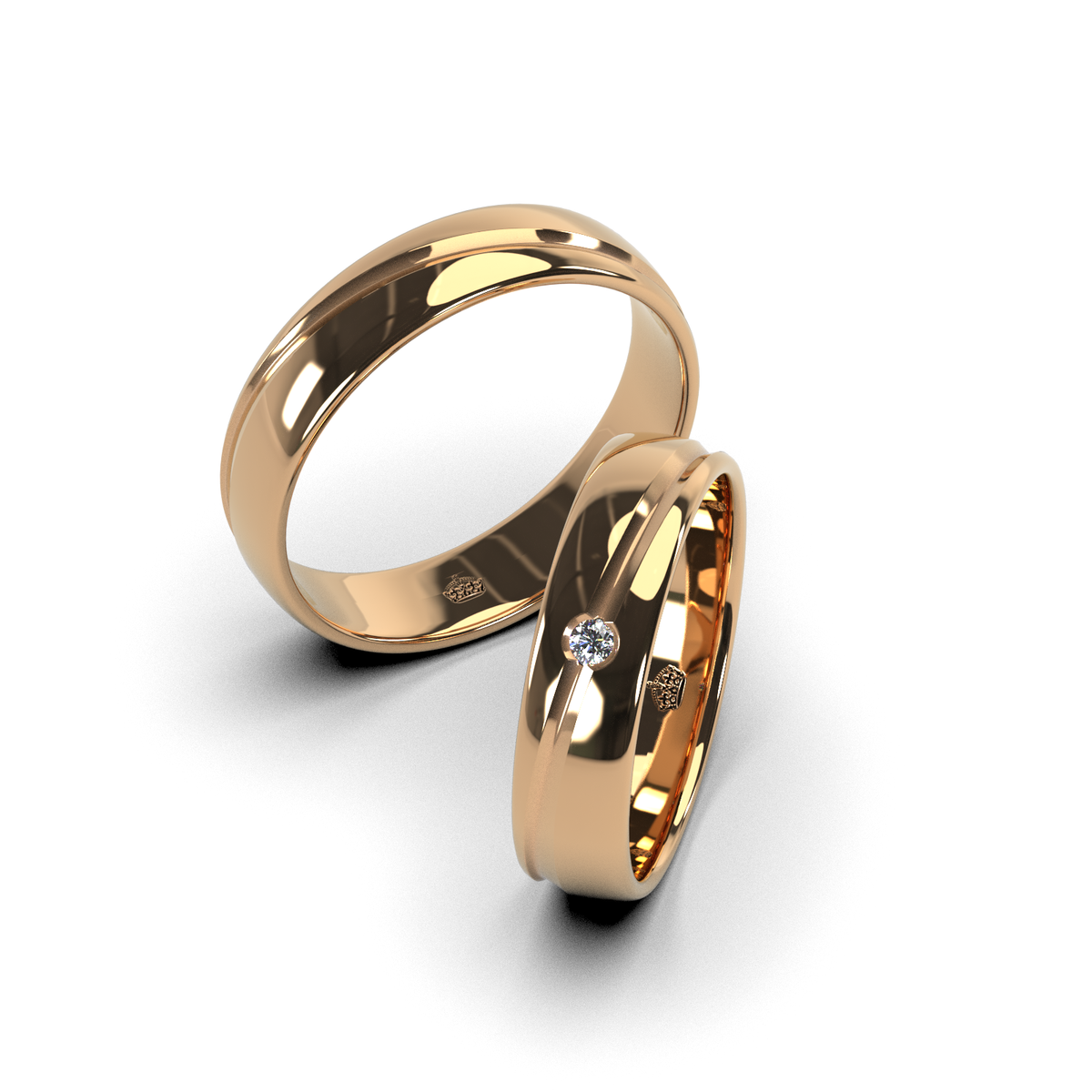 Anillo de matrimonio "Marbella"