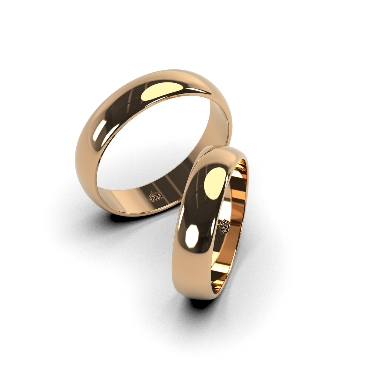Anillo de matrimonio "Media Caña  10 - 12 Gramos"