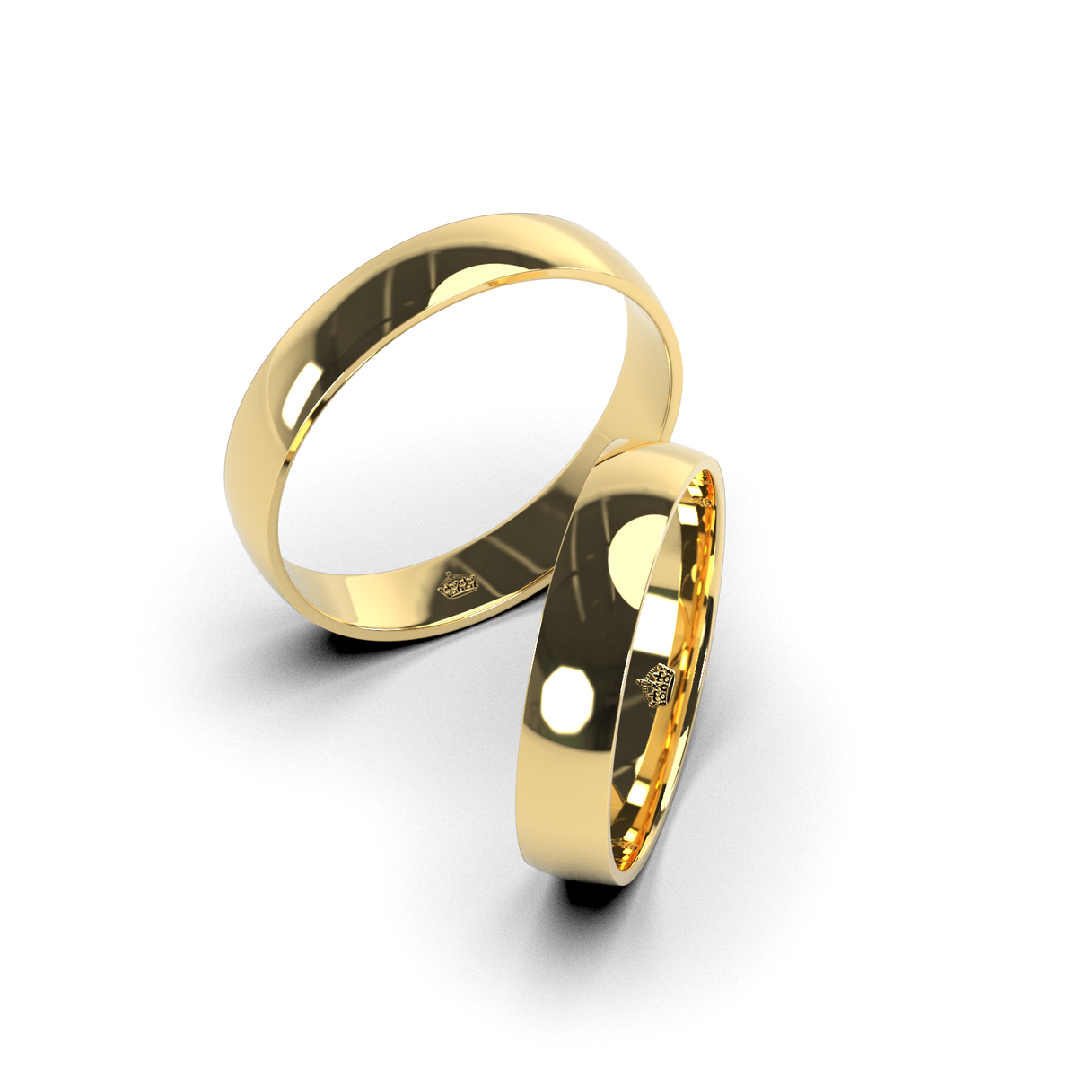 Anillo de matrimonio "Media Caña  10 - 12 Gramos"