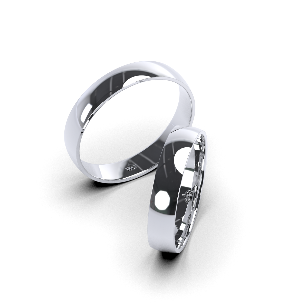 Anillo de matrimonio "Media Caña  10 - 12 Gramos"