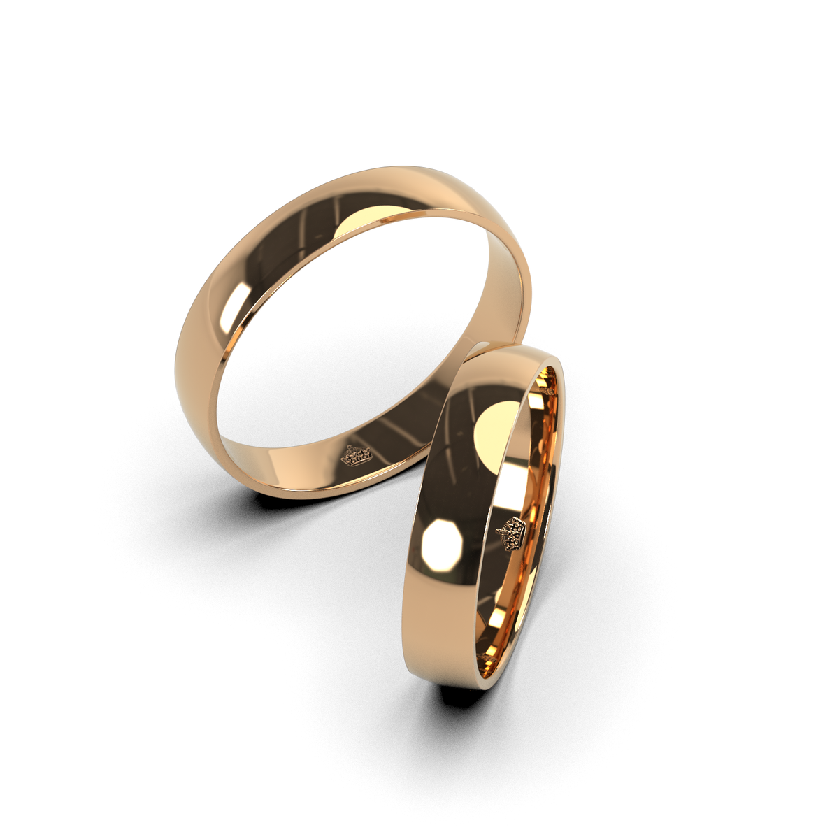 Anillo de matrimonio "Media Caña  10 - 12 Gramos"