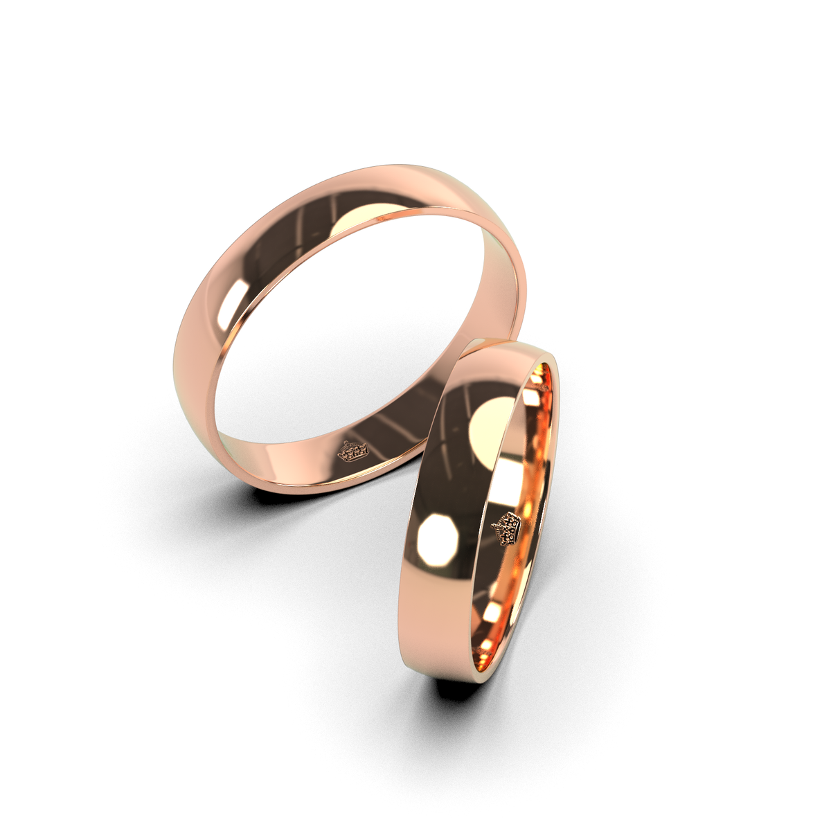 Anillo de matrimonio "Media Caña  10 - 12 Gramos"