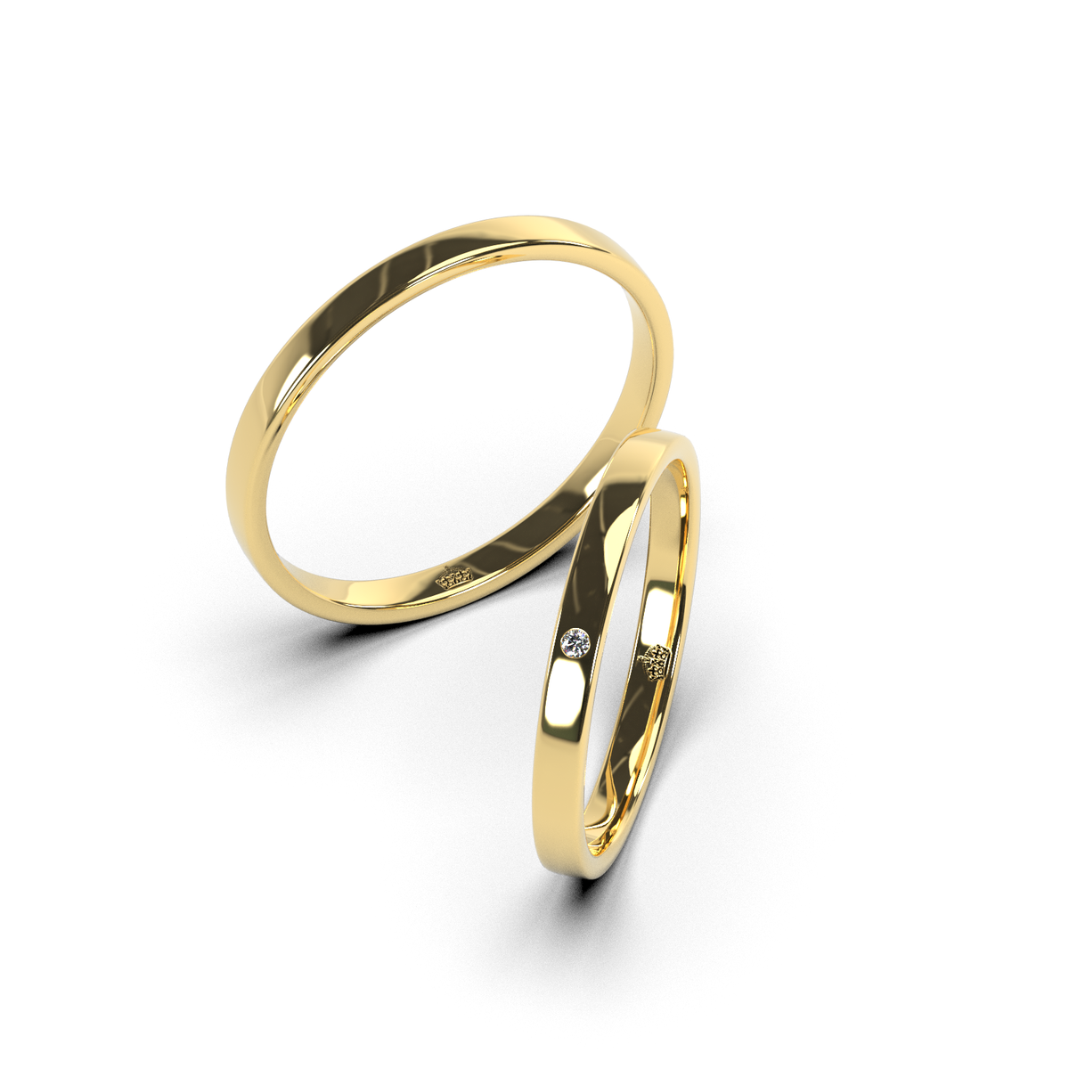 Anillo de matrimonio "Milan"