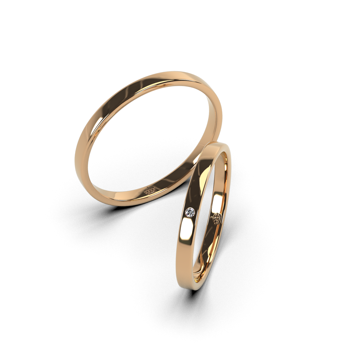 Anillo de matrimonio "Milan"