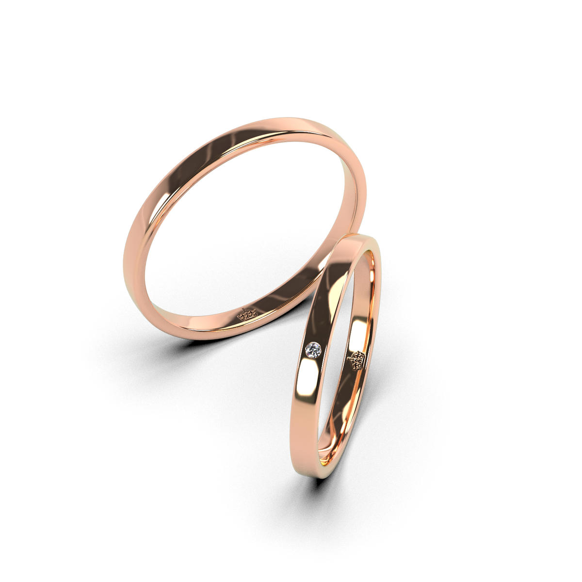 Anillo de matrimonio "Milan"