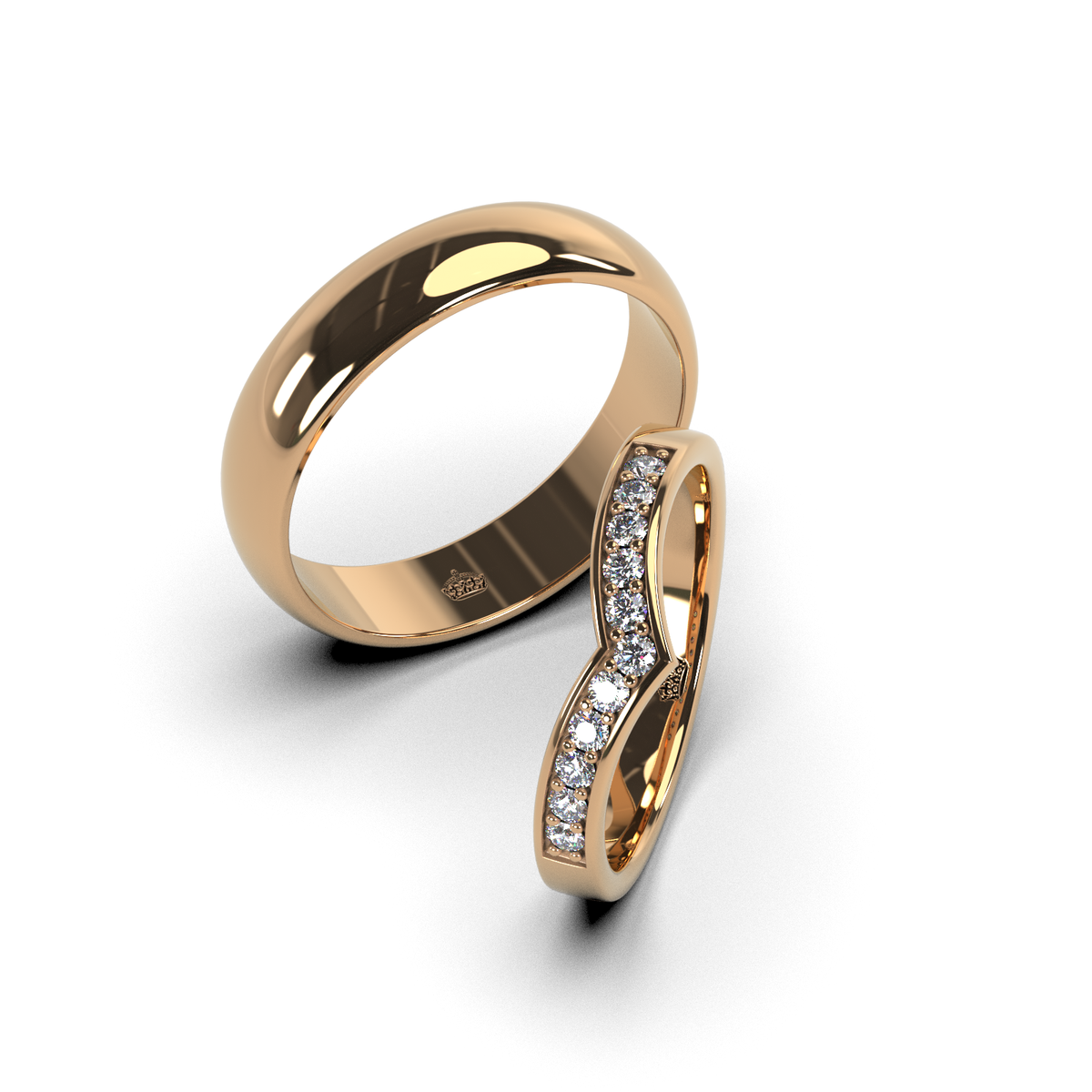 Anillo de matrimonio "Montreal"