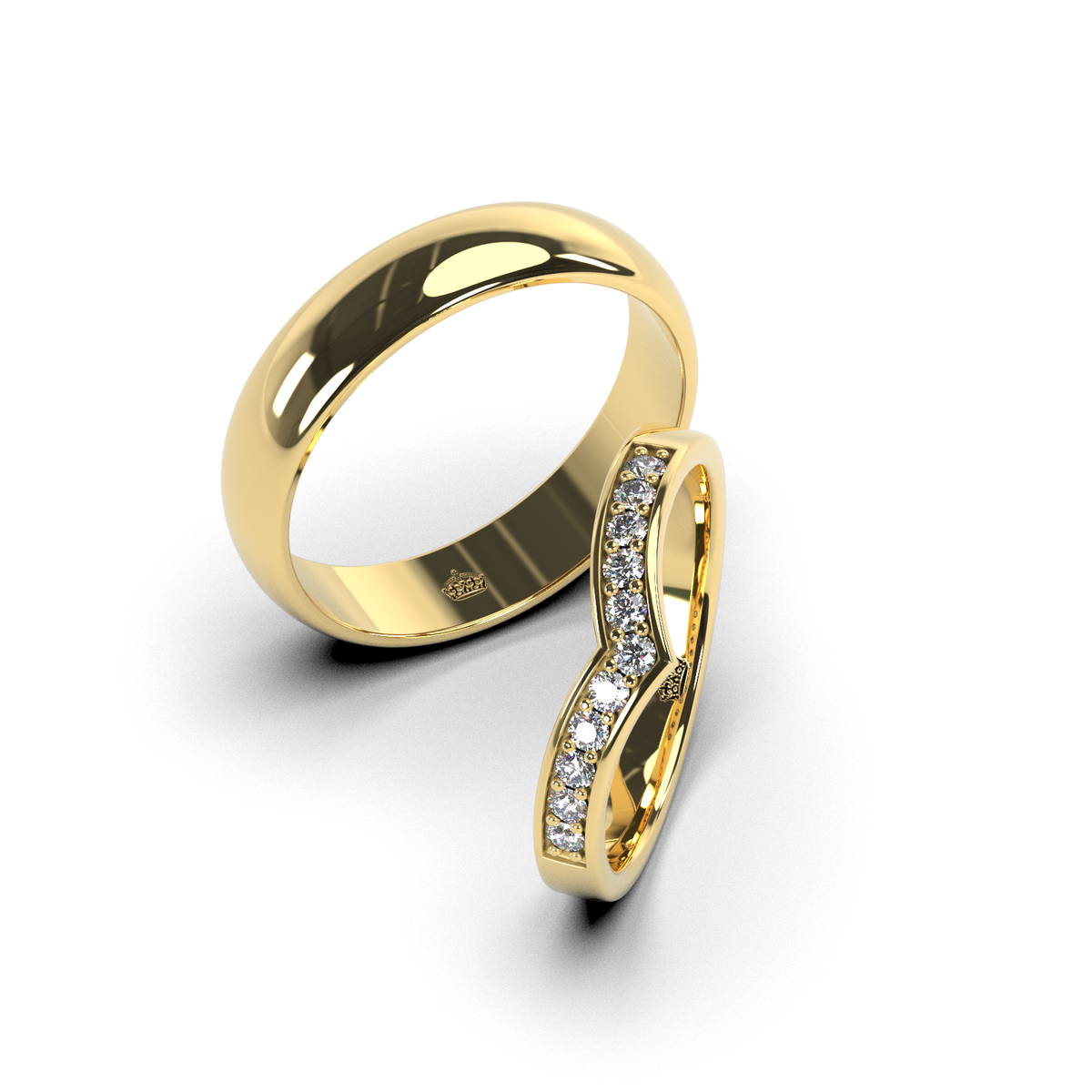 Anillo de matrimonio "Montreal"