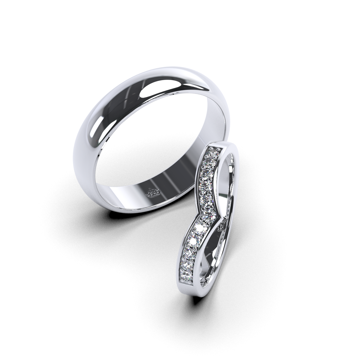 Anillo de matrimonio "Montreal"