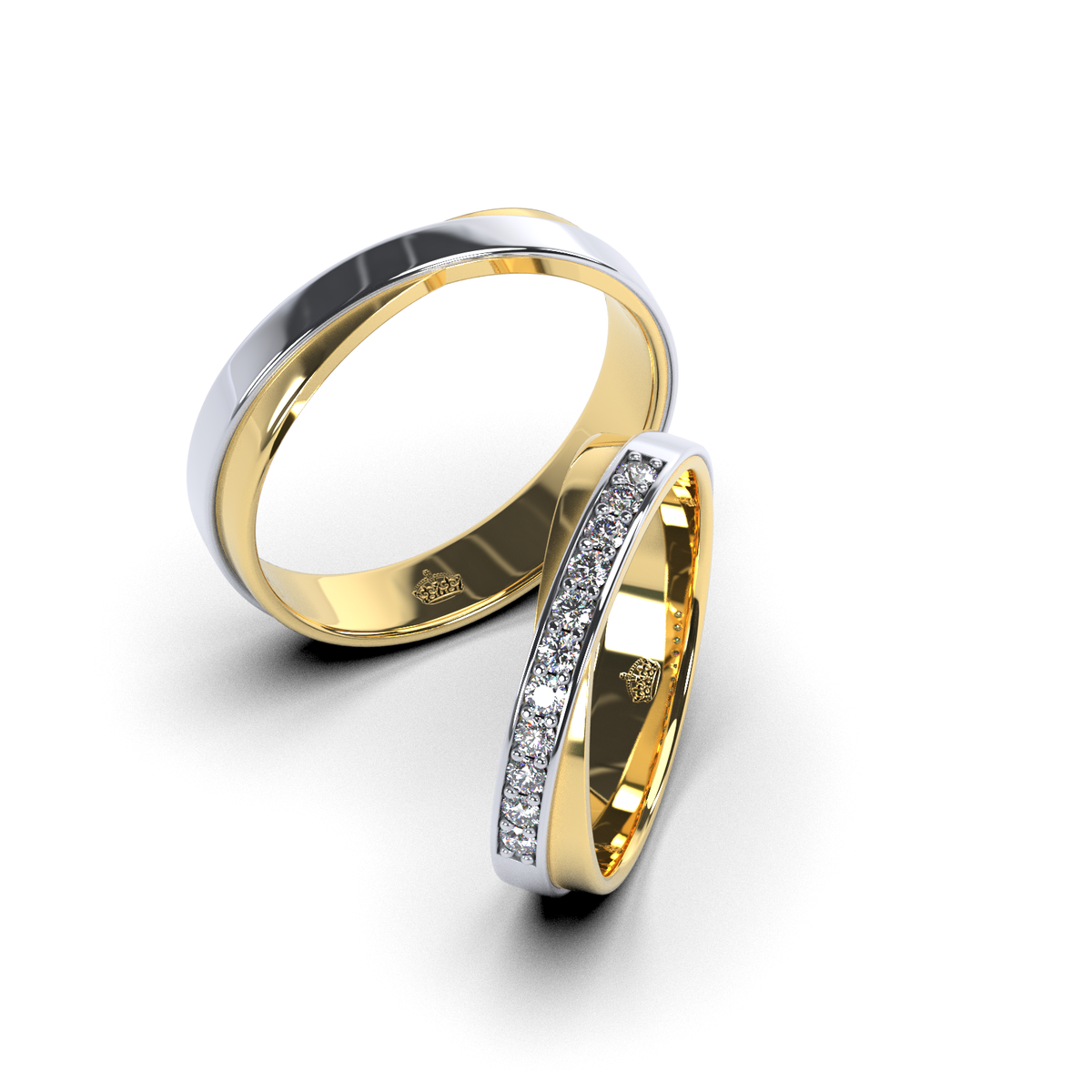 Anillos de matrimonio "Oia"