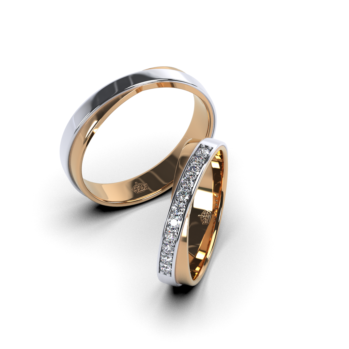 Anillos de matrimonio "Oia"