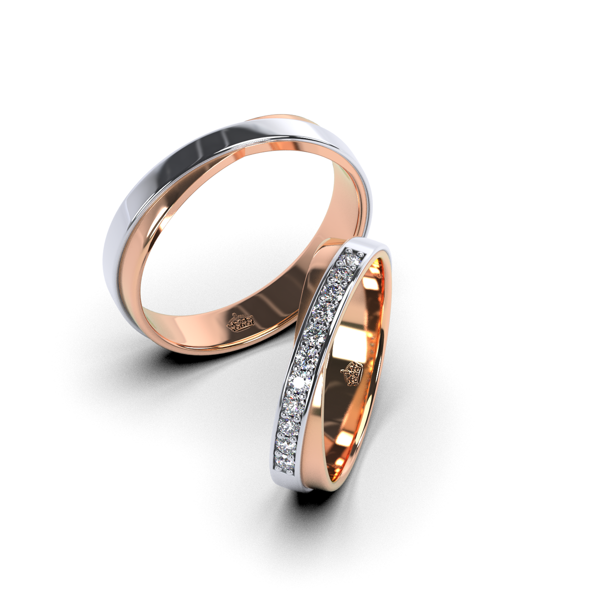 Anillos de matrimonio "Oia"