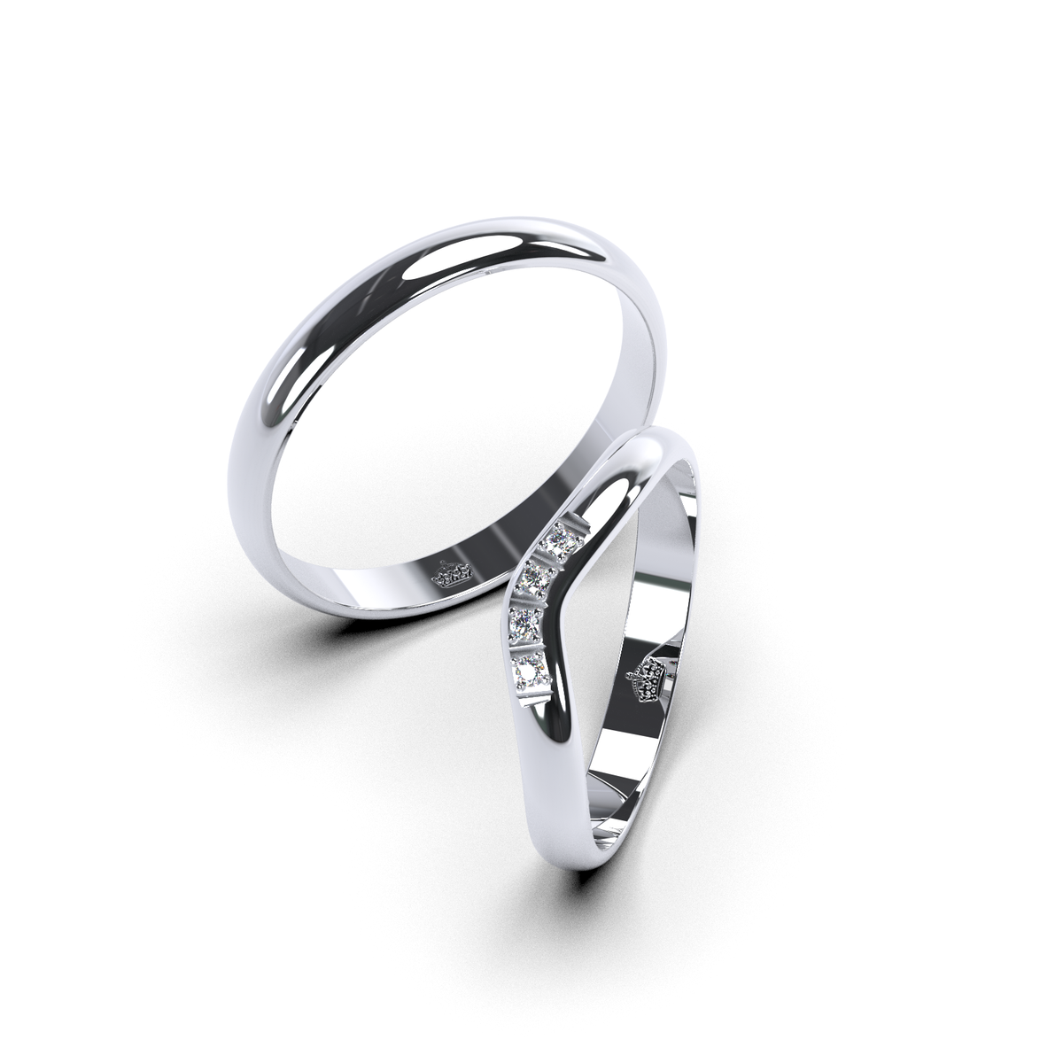 Anillo de matrimonio "París"
