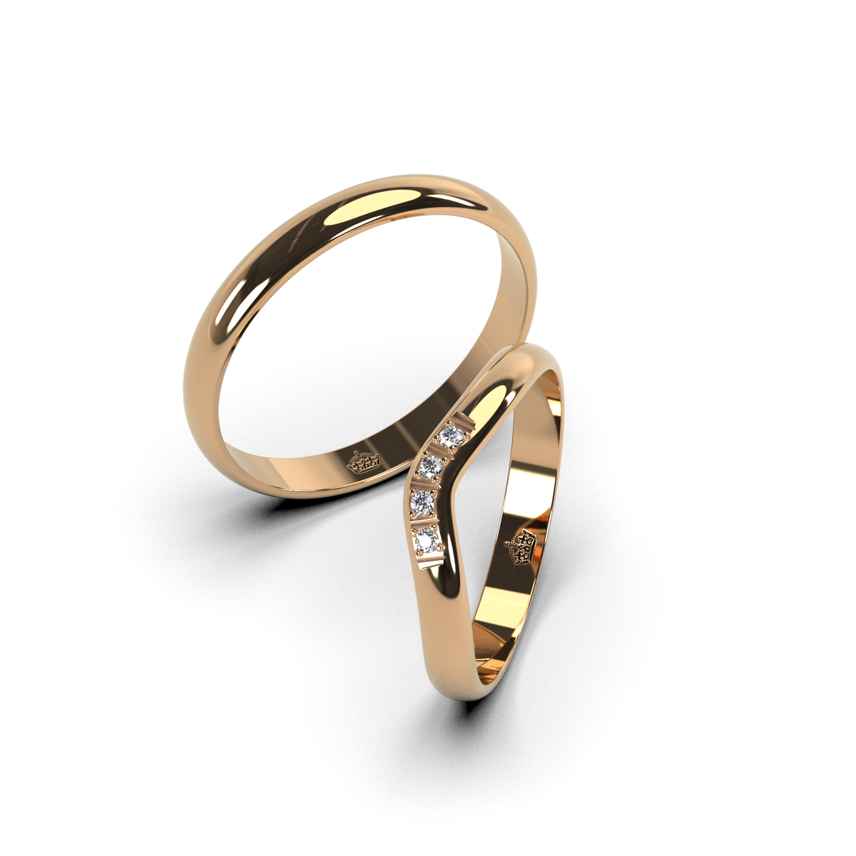 Anillo de matrimonio "París"