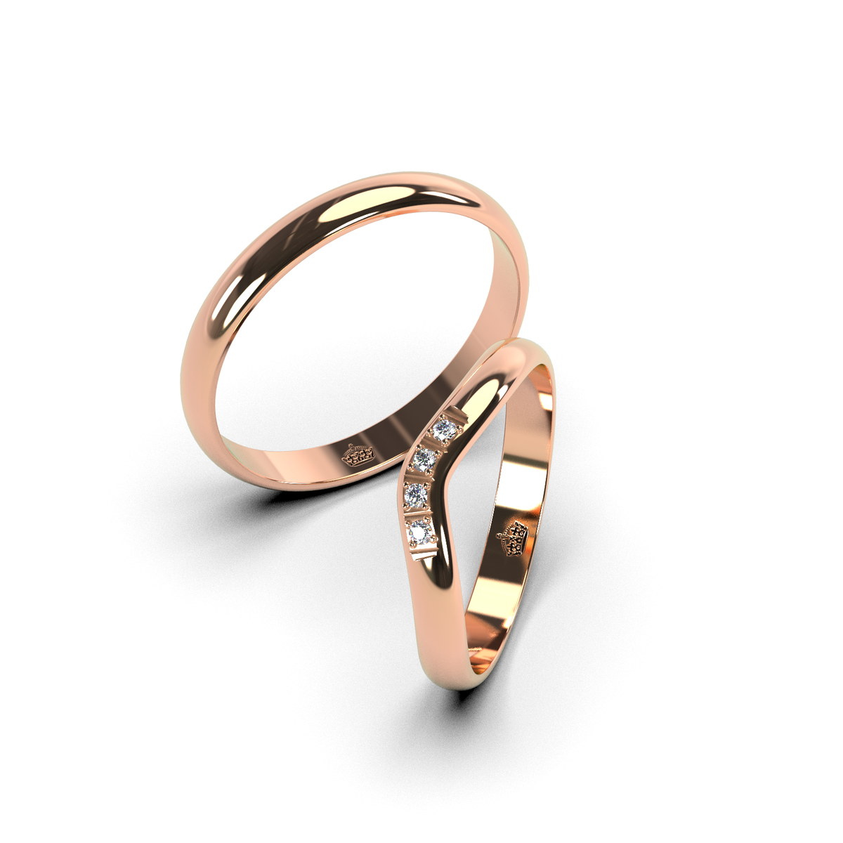 Anillo de matrimonio "París"