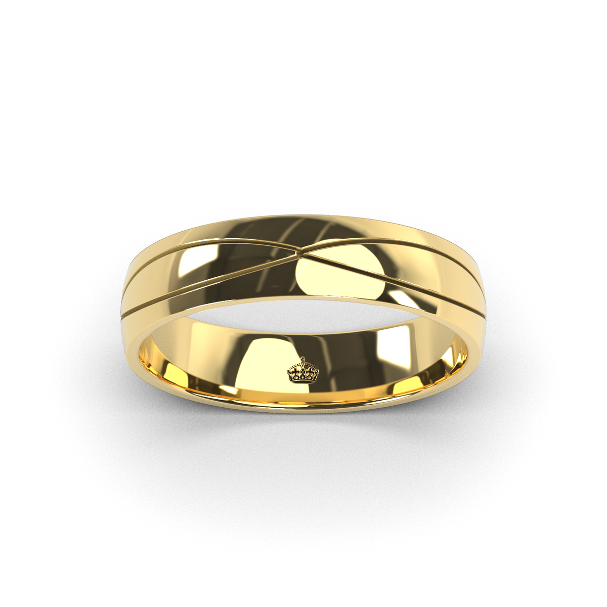 Anillo de matrimonio "Praga 10 Gramos"